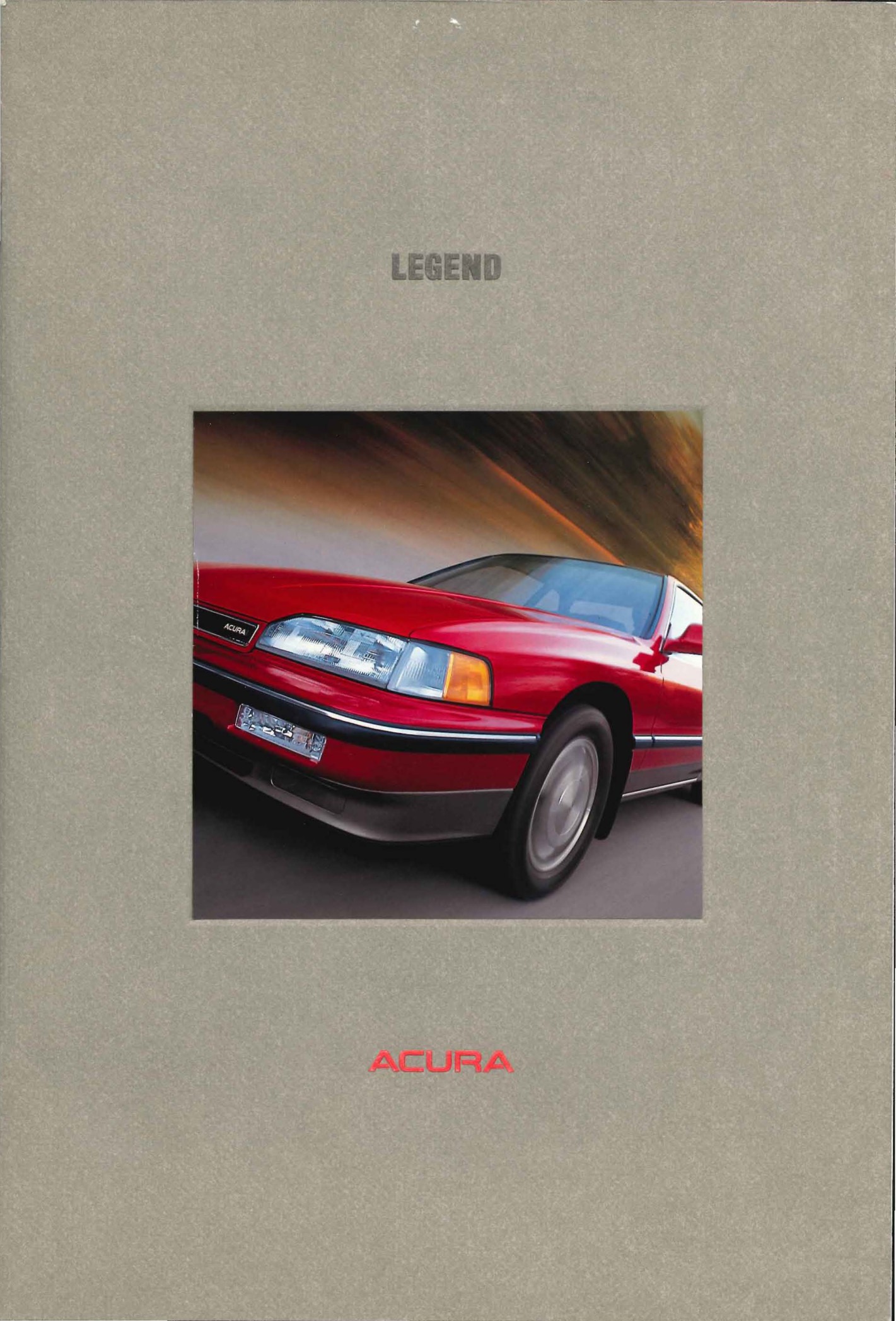 1990 Acura Legend Brochure